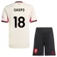 Koszulka Liverpool Gakpo 18 25/26 Wyjazdowa Dziecięca Koszulka Liverpool Gakpo 18 25/26 Wyjazdowa Dziecięca