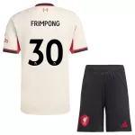 Koszulka Liverpool Jeremie Frimpong 30 25/26 Wyjazdowa Dziecięca