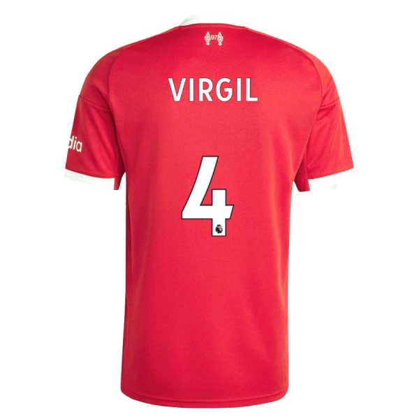 Koszulka Liverpool Virgil 4 25/26 Domowa Koszulka Liverpool Virgil 4 25/26 Domowa