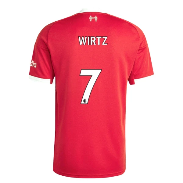 Koszulka Liverpool Wirtz 7 25/26 Domowa Koszulka Liverpool Wirtz 7 25/26 Domowa