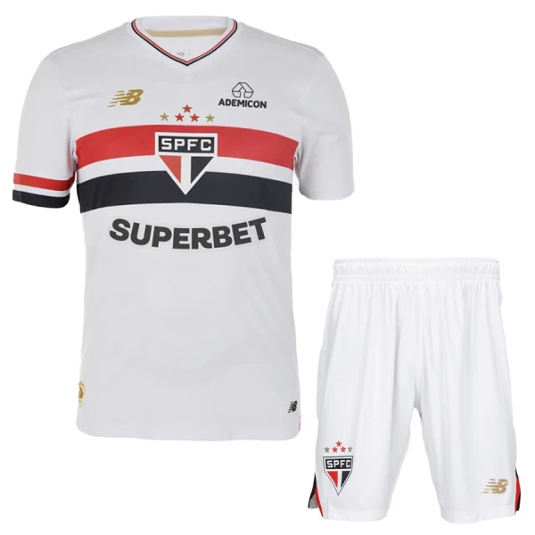 Koszulka São Paulo 25/26 Domowa Dziecięca Koszulka São Paulo 25/26 Domowa Dziecięca
