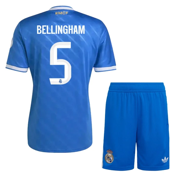 Koszulka Real Madryt Bellingham 5 25/26 Trzecia Dziecięca Koszulka Real Madryt Bellingham 5 25/26 Trzecia Dziecięca