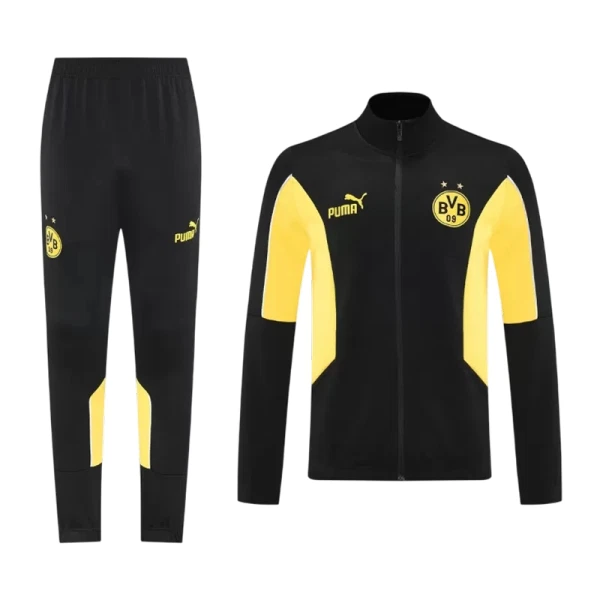 Borussia Dortmund Komplet Kurtki Treningowej 25/26 Czarny