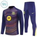 FC Barcelona Zestaw Bluzy Treningowej 25/26 Marynarka-Wojenna Dziecięca
