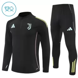 Juventus FC Zestaw Bluzy Treningowej 25/26 Czarny Dziecięca
