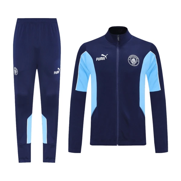 Manchester City Komplet Kurtki Treningowej 25/26 Marynarka-Wojenna