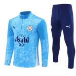 Manchester City Zestaw Bluzy Treningowej 25/26 Niebieski