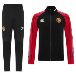 Manchester United Komplet Kurtki Treningowej 25/26 Czarny Manchester United Komplet Kurtki Treningowej 25/26 Czarny