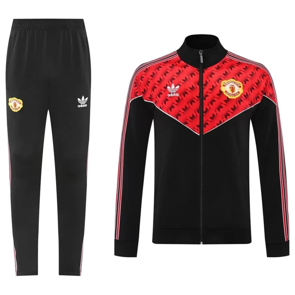 Manchester United Komplet Kurtki Treningowej 25/26 Czerwony