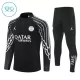 Paris Saint-Germain Zestaw Bluzy Treningowej 25/26 Czarny Dziecięca