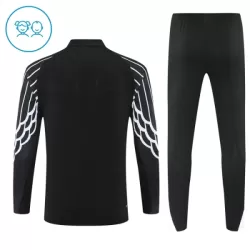 Paris Saint-Germain Zestaw Bluzy Treningowej 25/26 Czarny Dziecięca