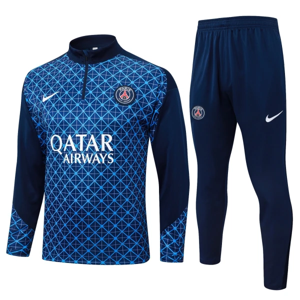 Paris Saint-Germain Zestaw Bluzy Treningowej 25/26 Niebieski
