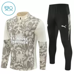 PSV Eindhoven Zestaw Bluzy Treningowej 25/26 Szary Dziecięca PSV Eindhoven Zestaw Bluzy Treningowej 25/26 Szary Dziecięca