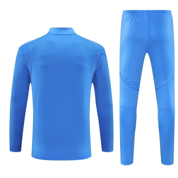 Real Madryt Zestaw Bluzy Treningowej 25/26 Niebieski