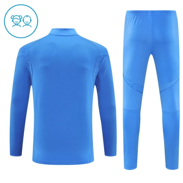 Real Madryt Zestaw Bluzy Treningowej 25/26 Niebieski Dziecięca