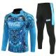 SSC Napoli Zestaw Bluzy Treningowej 25/26 Niebieski