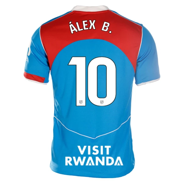 Koszulka Atlético Madryt Alex B. 10 25/26 Trzecia