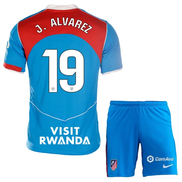 Koszulka Atlético Madryt J. Alvarez 19 25/26 Trzecia Dziecięca