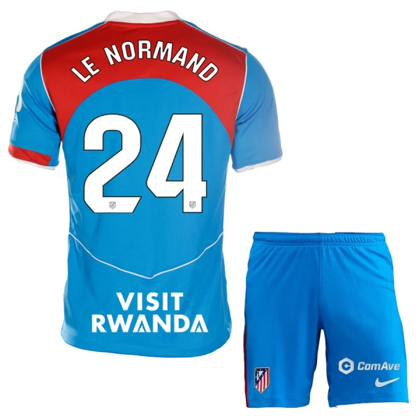 Koszulka Atlético Madryt Le Normand 24 25/26 Trzecia Dziecięca