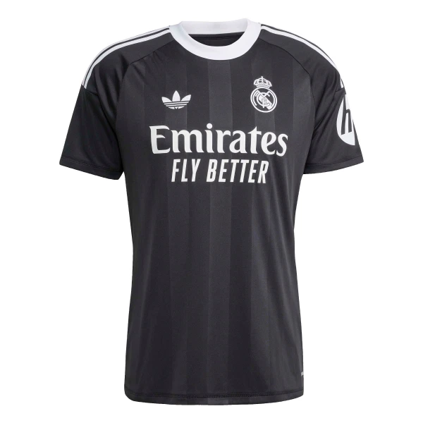 Koszulka Bramkarska Real Madryt Courtois 1 25/26 Czarny