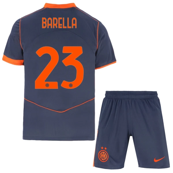 Koszulka Inter Mediolan Barella 23 25/26 Trzecia Dziecięca Koszulka Inter Mediolan Barella 23 25/26 Trzecia Dziecięca