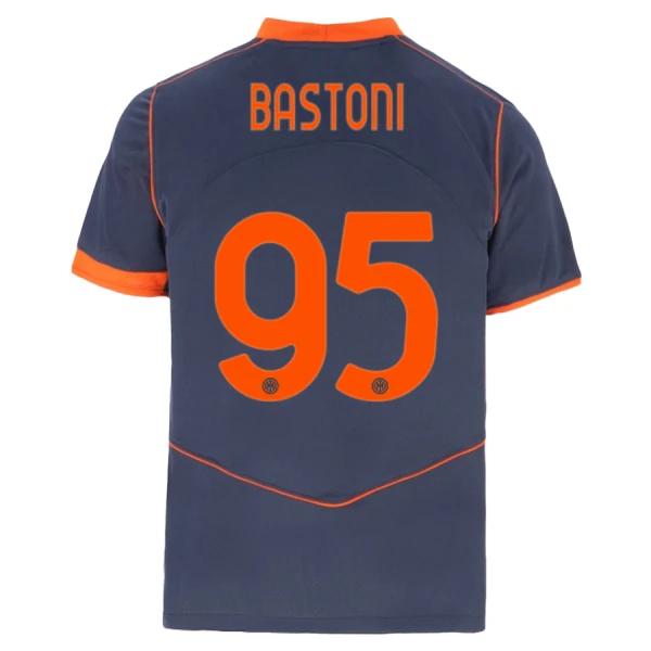 Koszulka Inter Mediolan Bastoni 95 25/26 Trzecia Dziecięca