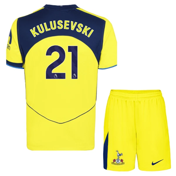 Koszulka Tottenham Hotspur Kulusevski 21 25/26 Trzecia Dziecięca Koszulka Tottenham Hotspur Kulusevski 21 25/26 Trzecia Dziecięca