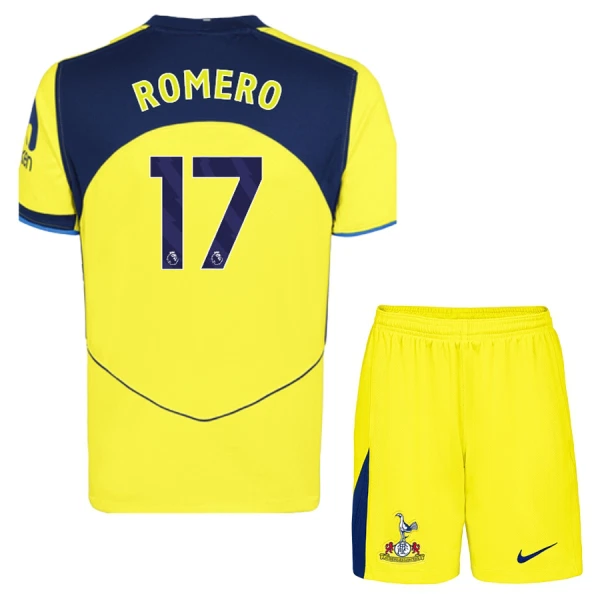 Koszulka Tottenham Hotspur Romero 17 25/26 Trzecia Dziecięca Koszulka Tottenham Hotspur Romero 17 25/26 Trzecia Dziecięca