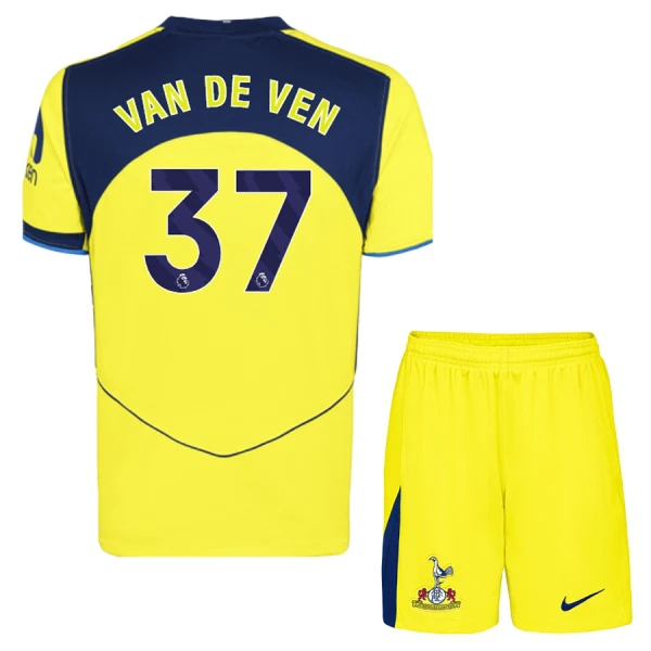 Koszulka Tottenham Hotspur Van De Ven 37 25/26 Trzecia Dziecięca Koszulka Tottenham Hotspur Van De Ven 37 25/26 Trzecia Dziecięca