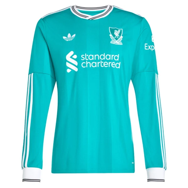 Koszulka Liverpool 25/26 Trzecia Długi Rękaw Koszulka Liverpool 25/26 Trzecia Długi Rękaw