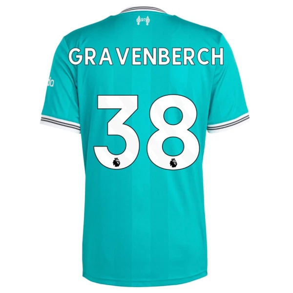 Koszulka Liverpool Gravenberch 38 25/26 Trzecia