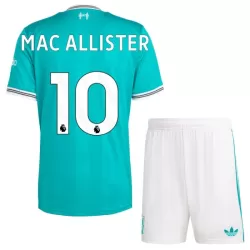 Koszulka Liverpool Mac Allister 10 25/26 Trzecia Dziecięca Koszulka Liverpool Mac Allister 10 25/26 Trzecia Dziecięca