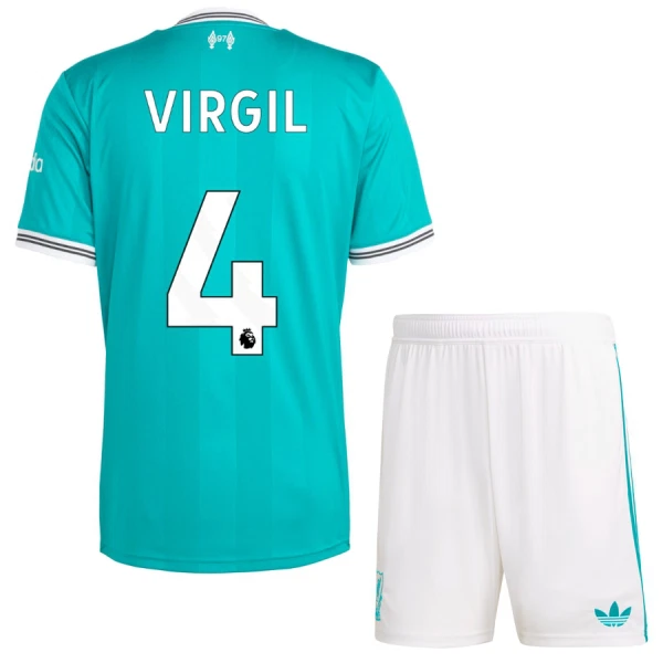 Koszulka Liverpool Virgil 4 25/26 Trzecia Dziecięca