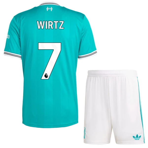 Koszulka Liverpool Wirtz 7 25/26 Trzecia Dziecięca Koszulka Liverpool Wirtz 7 25/26 Trzecia Dziecięca