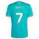 Koszulka Liverpool Wirtz 7 25/26 Trzecia Dziecięca