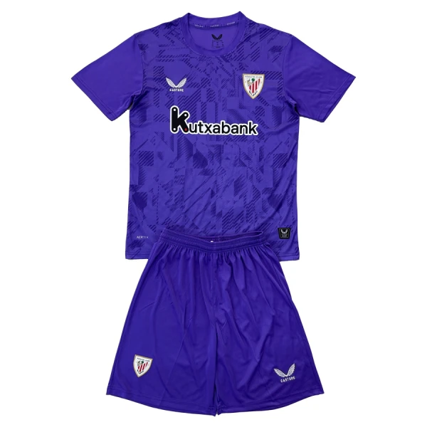 Koszulka Bramkarska Athletic Bilbao 25/26 Fioletowy Dziecięca Koszulka Bramkarska Athletic Bilbao 25/26 Fioletowy Dziecięca