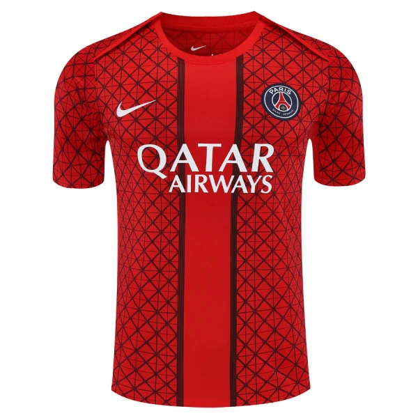 Koszulka Paris Saint-Germain Pre-Match 25/26 Czerwony Koszulka Paris Saint-Germain Pre-Match 25/26 Czerwony