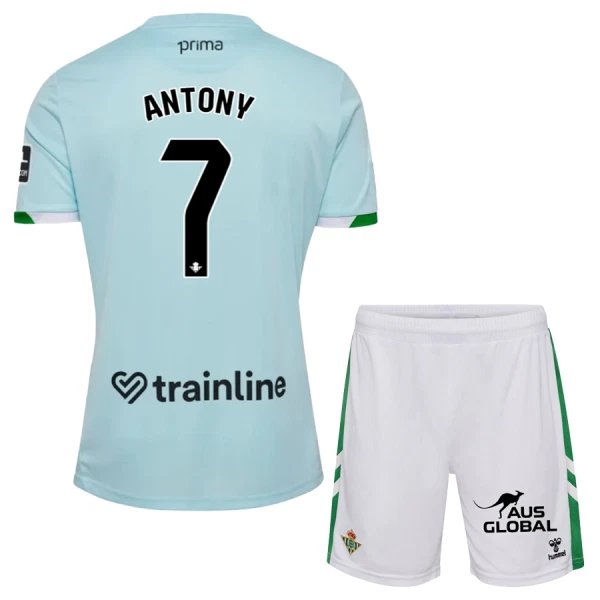 Koszulka Real Betis Antony 7 25/26 Wyjazdowa Dziecięca