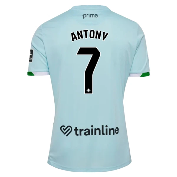 Koszulka Real Betis Antony 7 25/26 Wyjazdowa Dziecięca