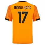 Koszulka AS Roma Manu Kone 17 25/26 Wyjazdowa