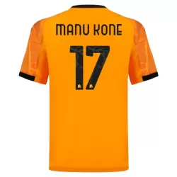 Koszulka AS Roma Manu Kone 17 25/26 Wyjazdowa