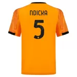 Koszulka AS Roma Ndicka 5 25/26 Wyjazdowa