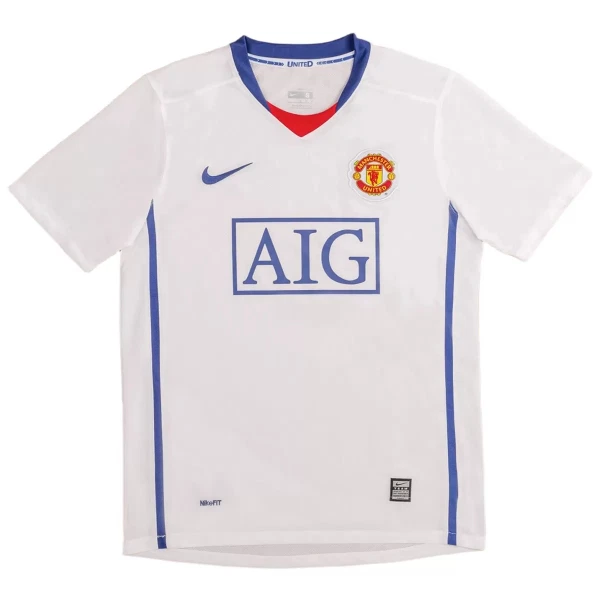 Koszulka Manchester United 2008-09 Retro Wyjazdowa Koszulka Manchester United 2008-09 Retro Wyjazdowa