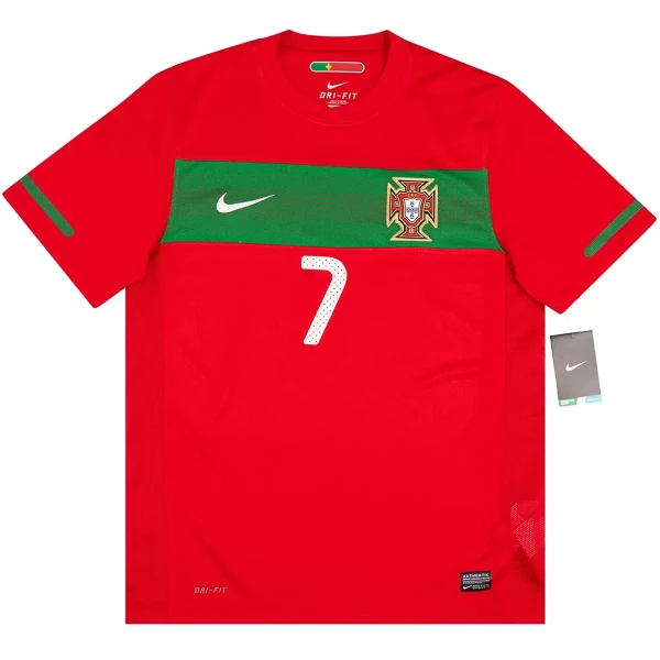 Koszulka Portugalia Ronaldo 7 2010 Retro Domowa