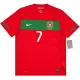 Koszulka Portugalia Ronaldo 7 2010 Retro Domowa