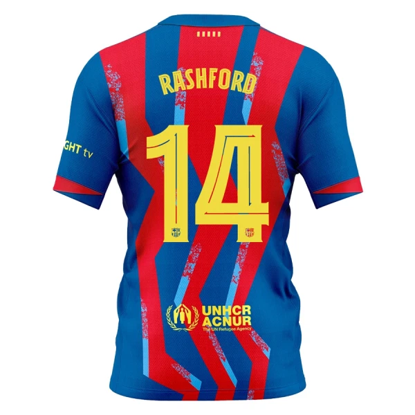 Koszulka FC Barcelona Rashford 14 25/26 Czwarta