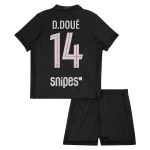 Koszulka Paris Saint-Germain D. Doue 14 Jordan 25/26 Czwarta Dziecięca