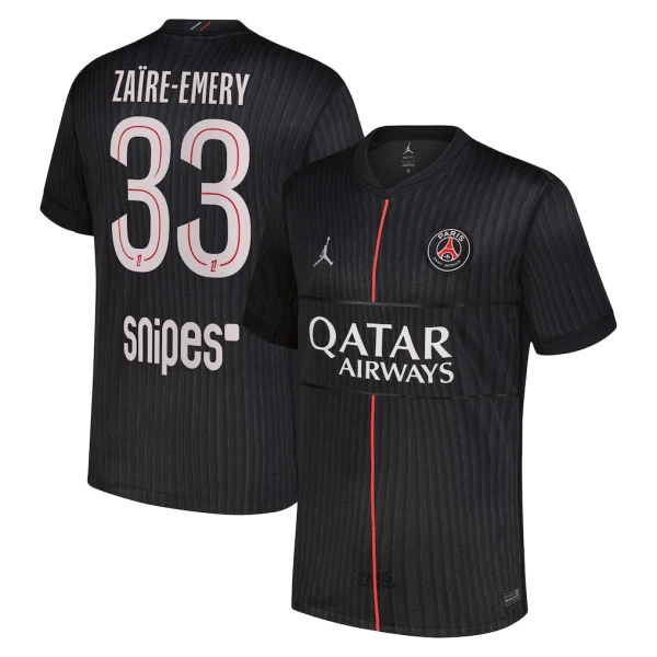 Koszulka Paris Saint-Germain Zaire-Emery 33 Jordan 25/26 Czwarta Koszulka Paris Saint-Germain Zaire-Emery 33 Jordan 25/26 Czwarta