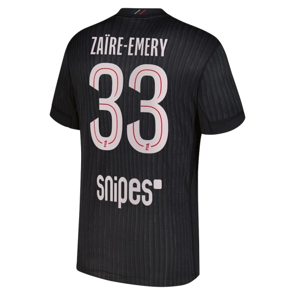 Koszulka Paris Saint-Germain Zaire-Emery 33 Jordan 25/26 Czwarta