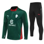 AC Milan Zestaw Bluzy Treningowej 25/26 Zielony